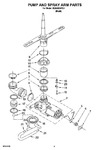 Diagram for 04 - Pump And Spray Arm Parts