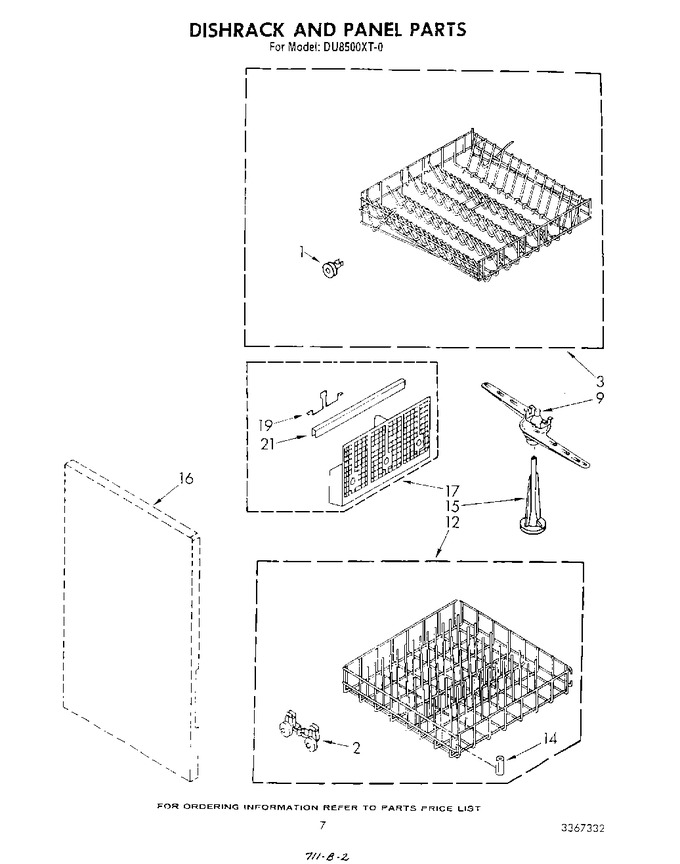 Diagram for DU8500XT0