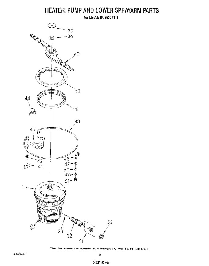 Diagram for DU8500XT1