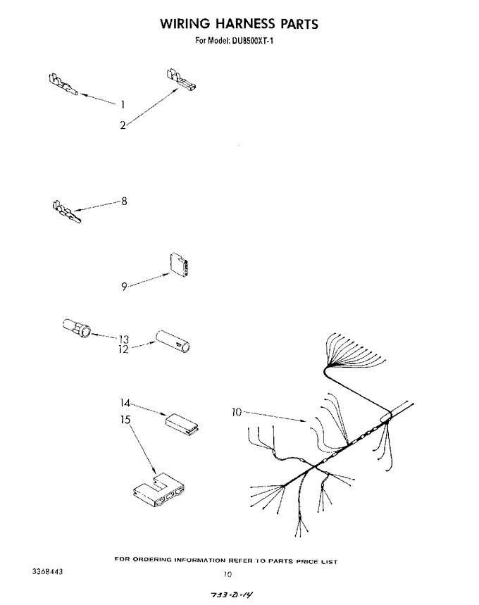 Diagram for DU8500XT1