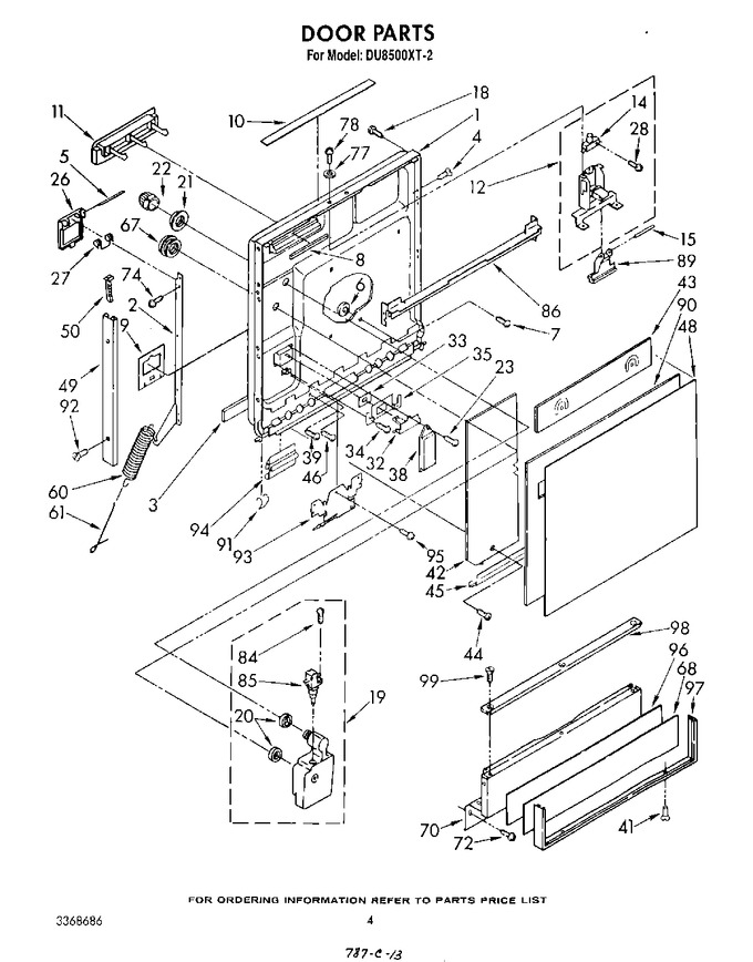 Diagram for DU8500XT2