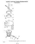 Diagram for 04 - Heater, Pump, And Lower Sprayarm