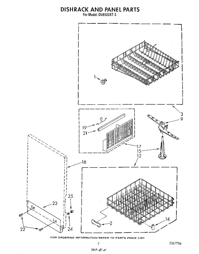 Diagram for DU8500XT3