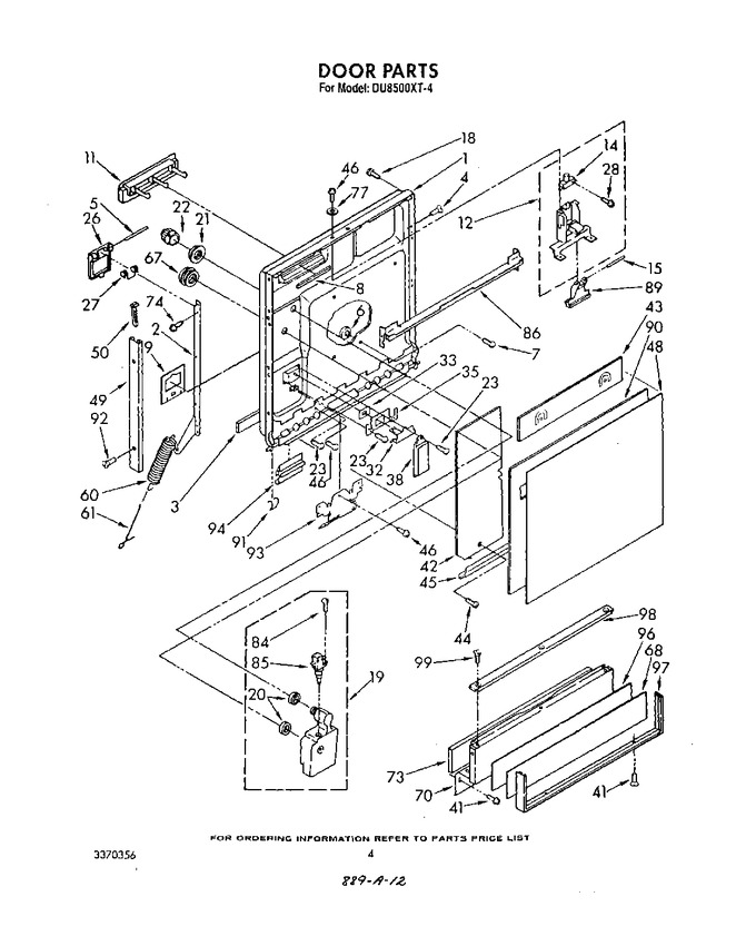 Diagram for DU8500XT4