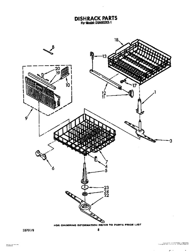 Diagram for DU8500XX1