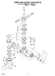 Diagram for 04 - Pump And Spray Arm Parts