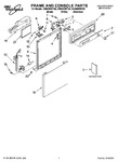 Diagram for 01 - Frame And Console Parts