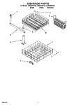 Diagram for 06 - Dishrack Parts, Optional Parts