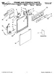 Diagram for 01 - Frame And Console Parts