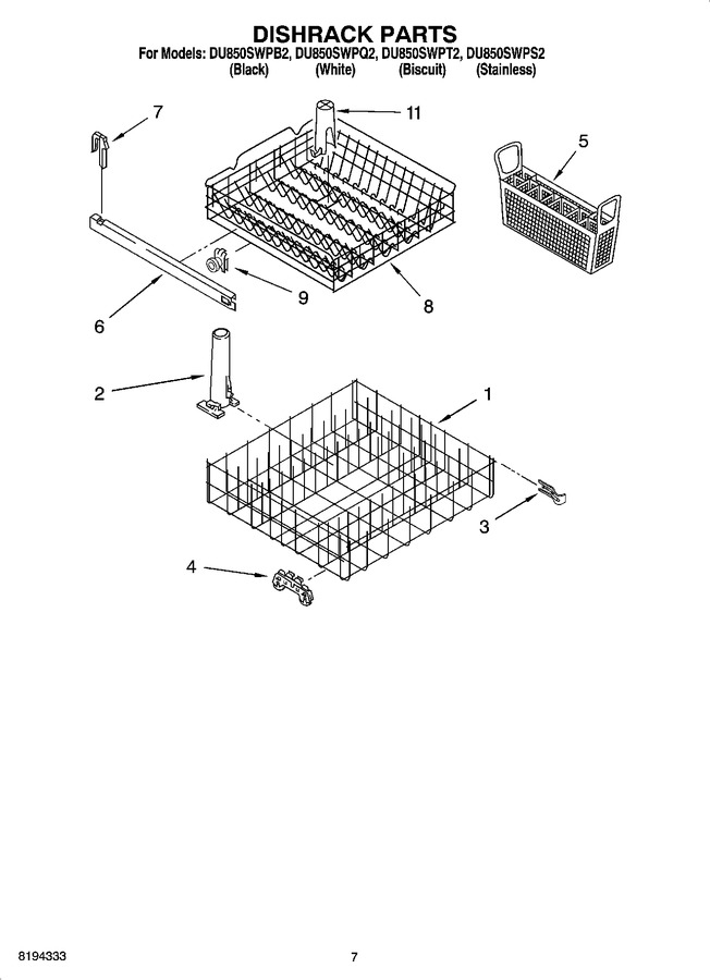 Diagram for DU850SWPB2