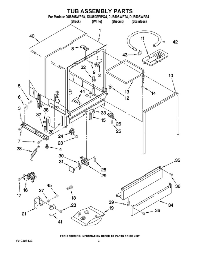 Diagram for DU850SWPS4