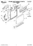 Diagram for 01 - Frame And Console Parts