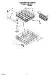 Diagram for 06 - Dishrack Parts, Optional Parts