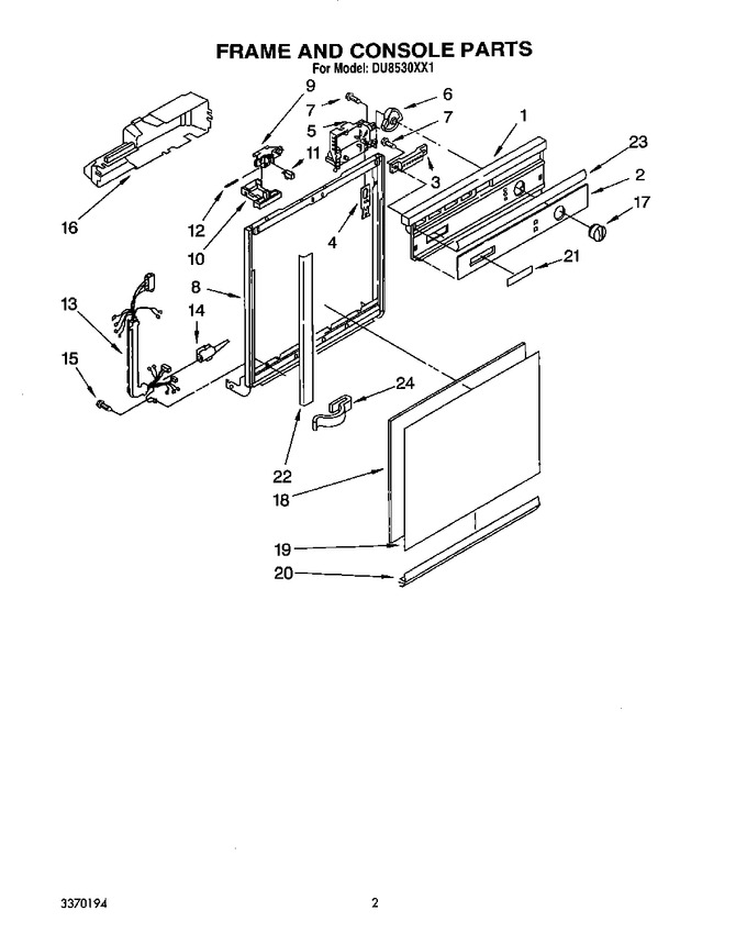 Diagram for DU8530XX1