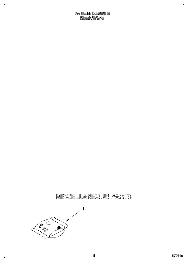 Diagram for DU8550XB0