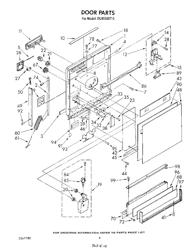 Diagram for DU8550XT0