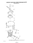 Diagram for 04 - Heater, Pump, And Lower Spray Arm