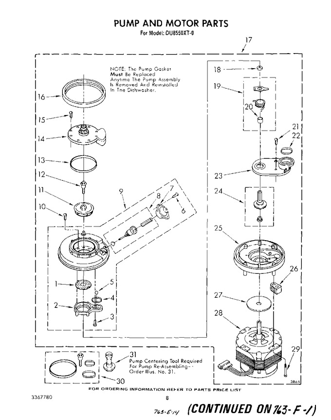 Diagram for DU8550XT0