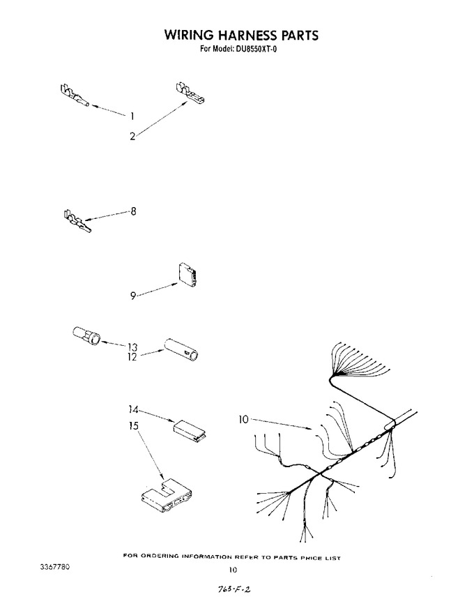 Diagram for DU8550XT0