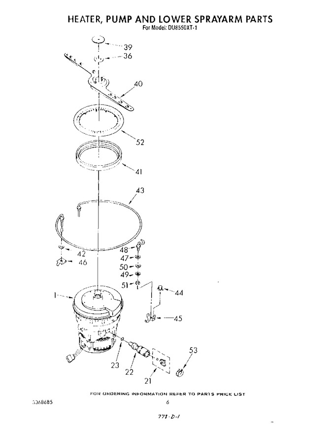 Diagram for DU8550XT1