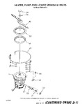 Diagram for 04 - Heater, Pump, And Lower Spray Arm