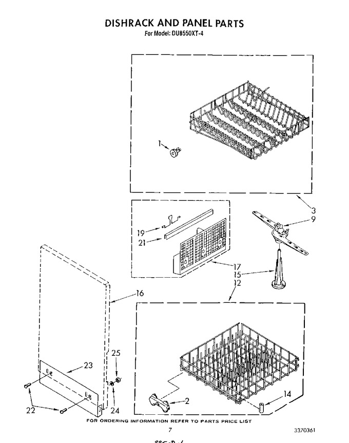 Diagram for DU8550XT4