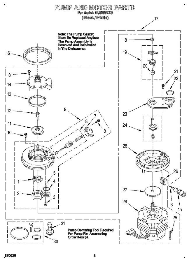 Diagram for DU8550XX3