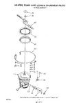 Diagram for 04 - Heater, Pump And Lower Spray Arm