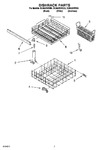 Diagram for 06 - Dishrack Parts, Optional Parts (not Included)