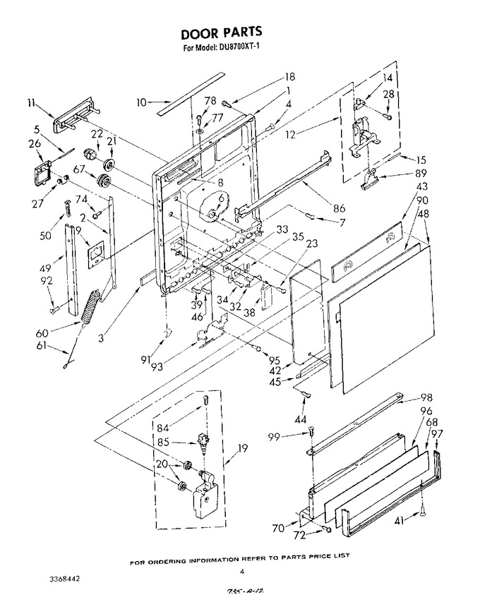 Diagram for DU8700XT1