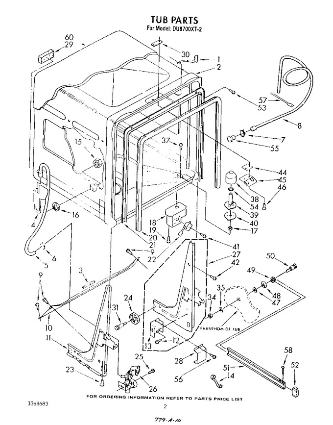 Diagram for DU8700XT2