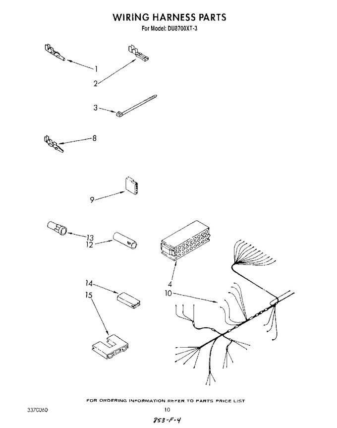 Diagram for DU8700XT3