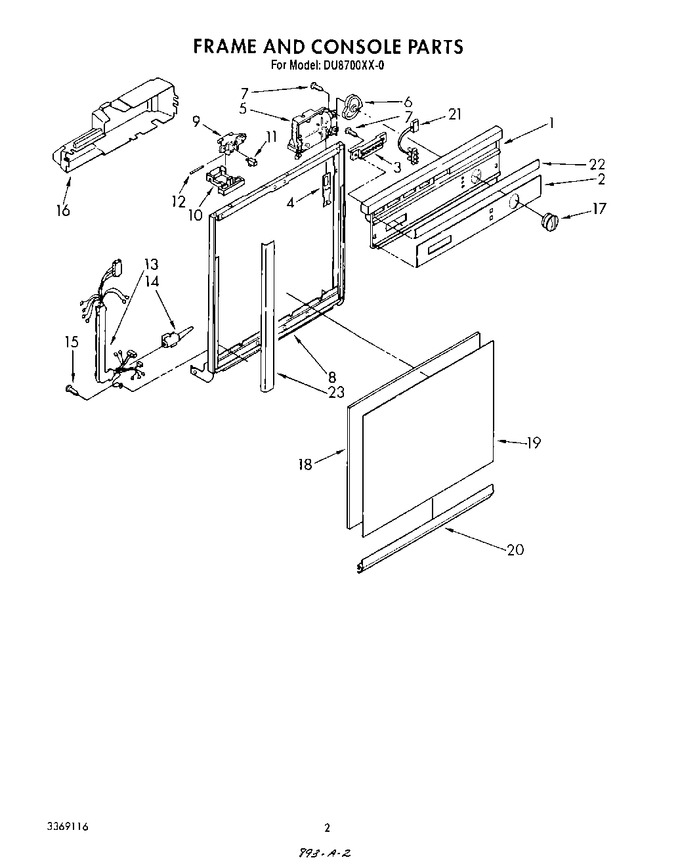 Diagram for DU8700XX0