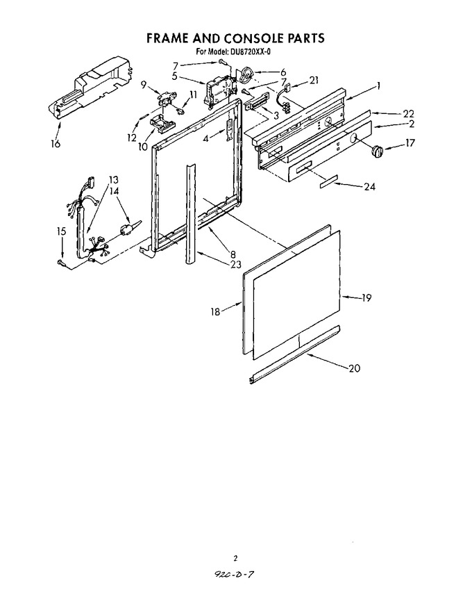 Diagram for DU8720XX0