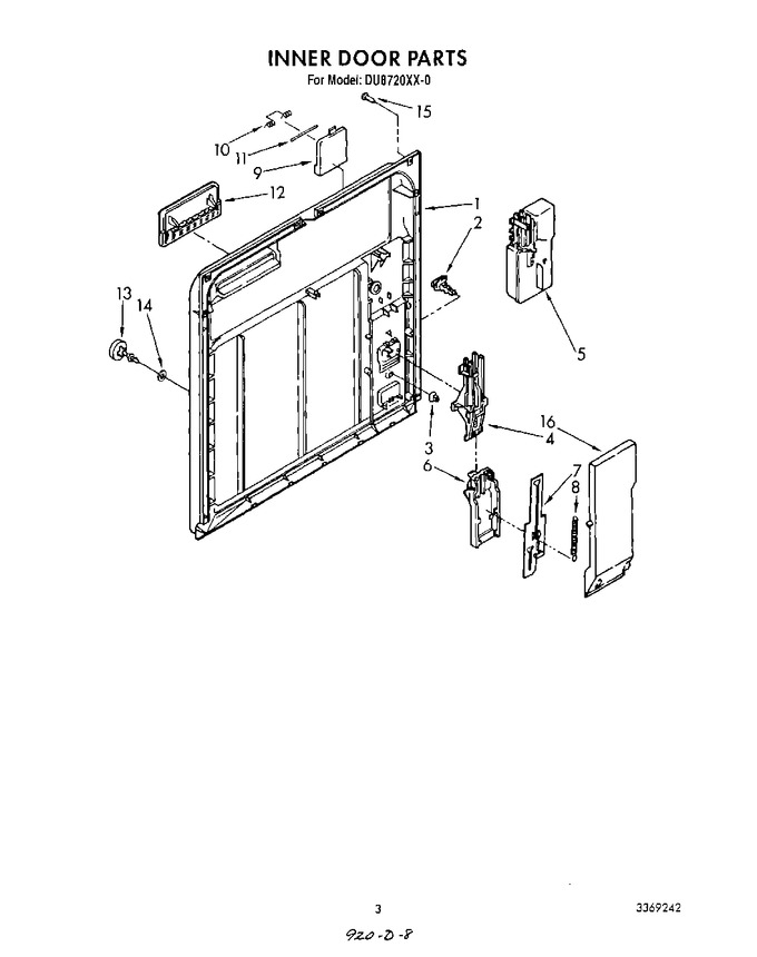 Diagram for DU8720XX0