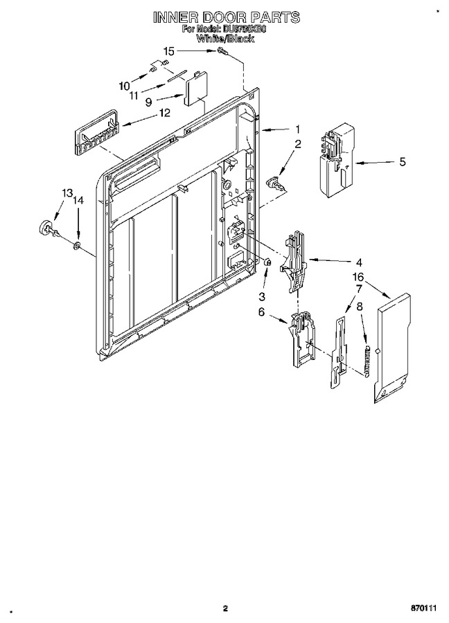 Diagram for DU8750XB0