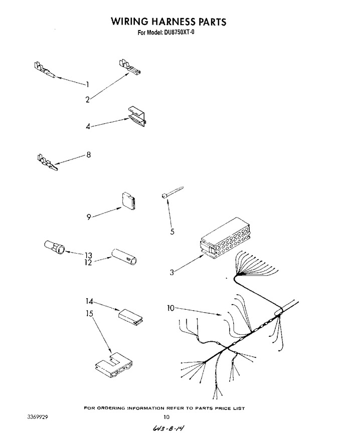 Diagram for DU8750XT0