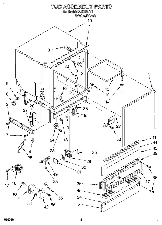 Diagram for DU8750XY1