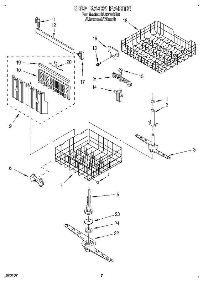 Diagram for DU8770XB0