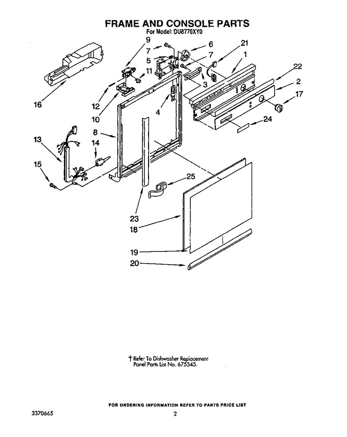 Diagram for DU8770XY0