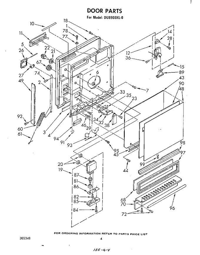 Diagram for DU8900XL0