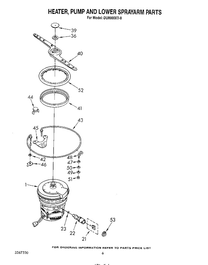 Diagram for DU8900XT0