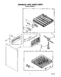 Diagram for 05 - Dishrack And Panel