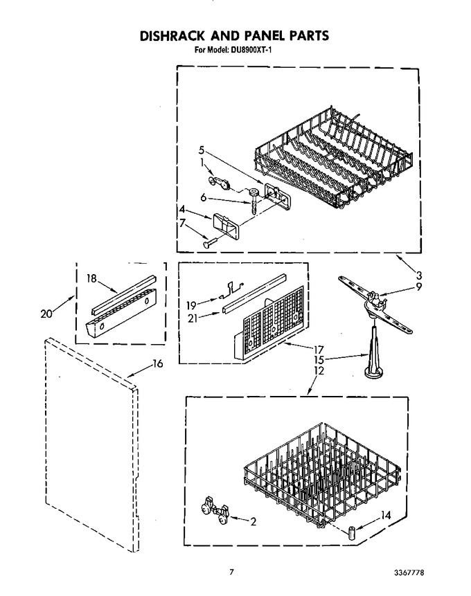 Diagram for DU8900XT1