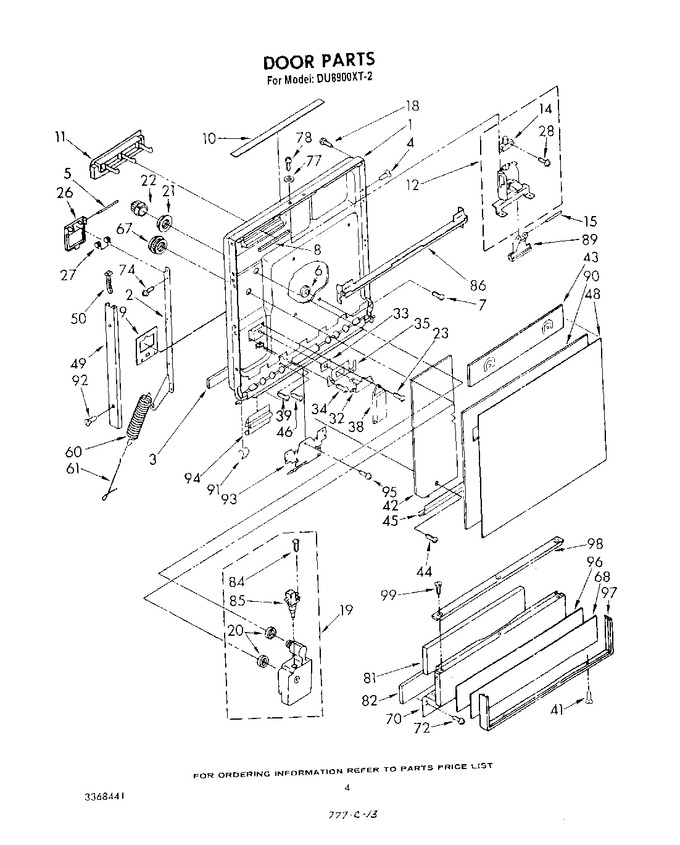 Diagram for DU8900XT2