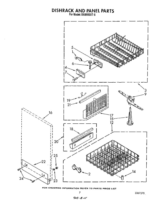 Diagram for DU8900XT6