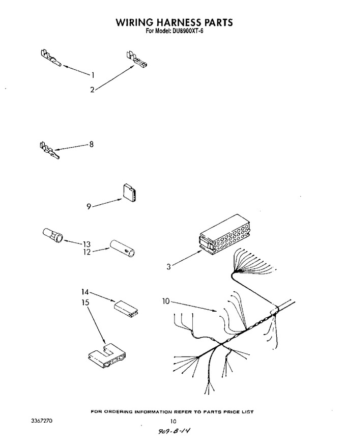 Diagram for DU8900XT6