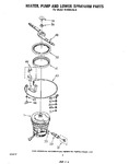 Diagram for 04 - Heater, Pump And Lower Spray Arm