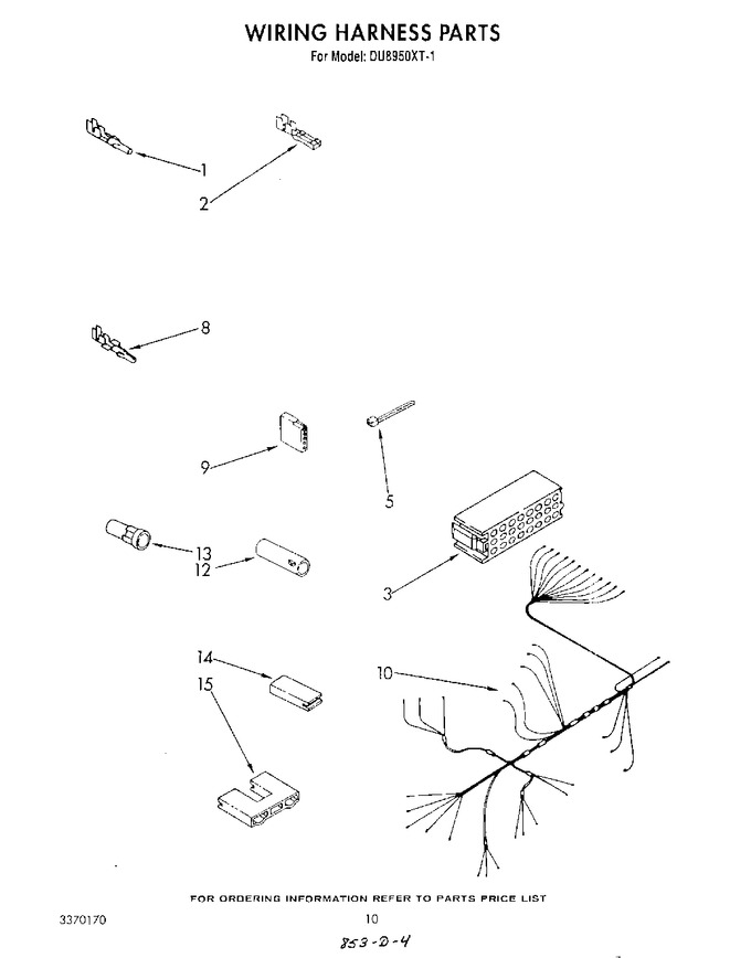 Diagram for DU8950XT1