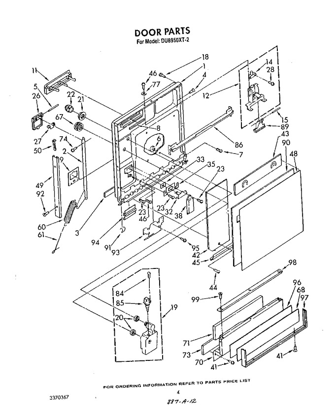 Diagram for DU8950XT2